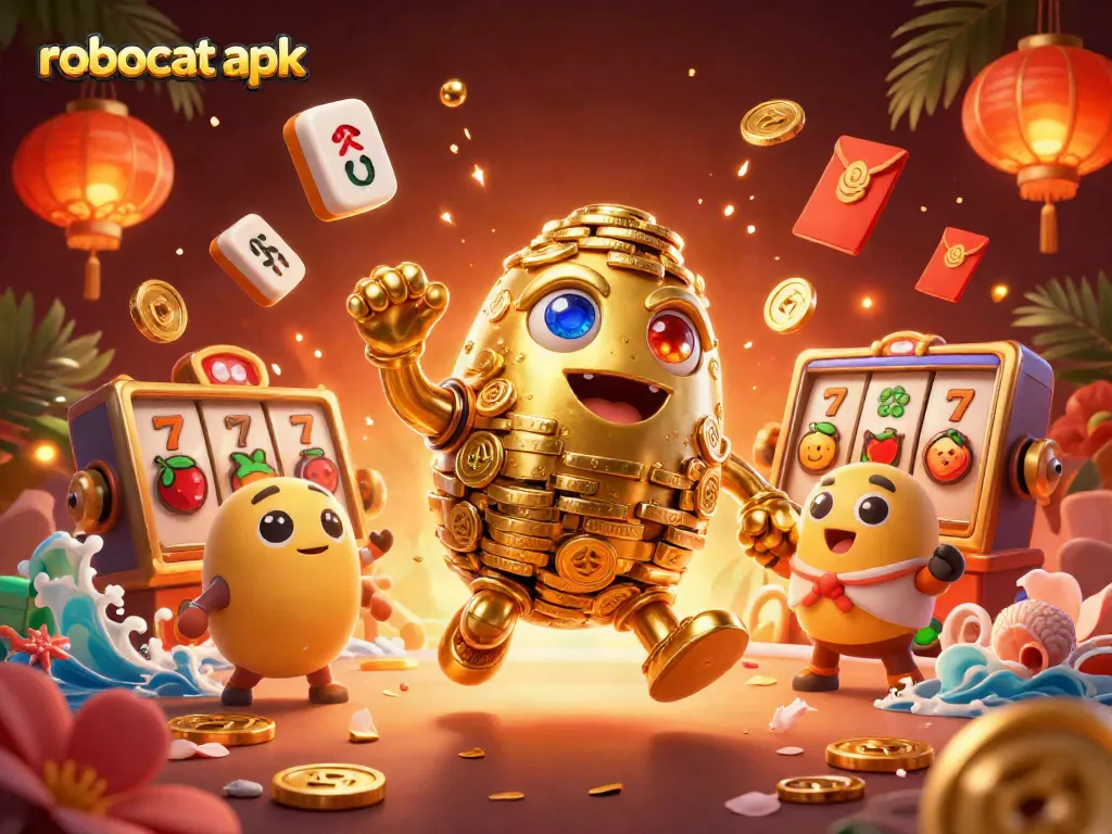 Spin wins with robocat apk, showcasing jackpots, slot reels, and timeless casino excitement.